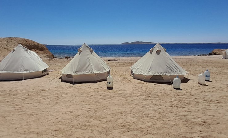 Camping in the Ras Mohammed National Park